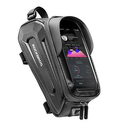 Fahrradrahmentasche Touchscreen Tragbar Regendicht Fahrradtasche Wasserdichtes Material Tasche für das Rad Fahrradtasche Fahhrad Radsport