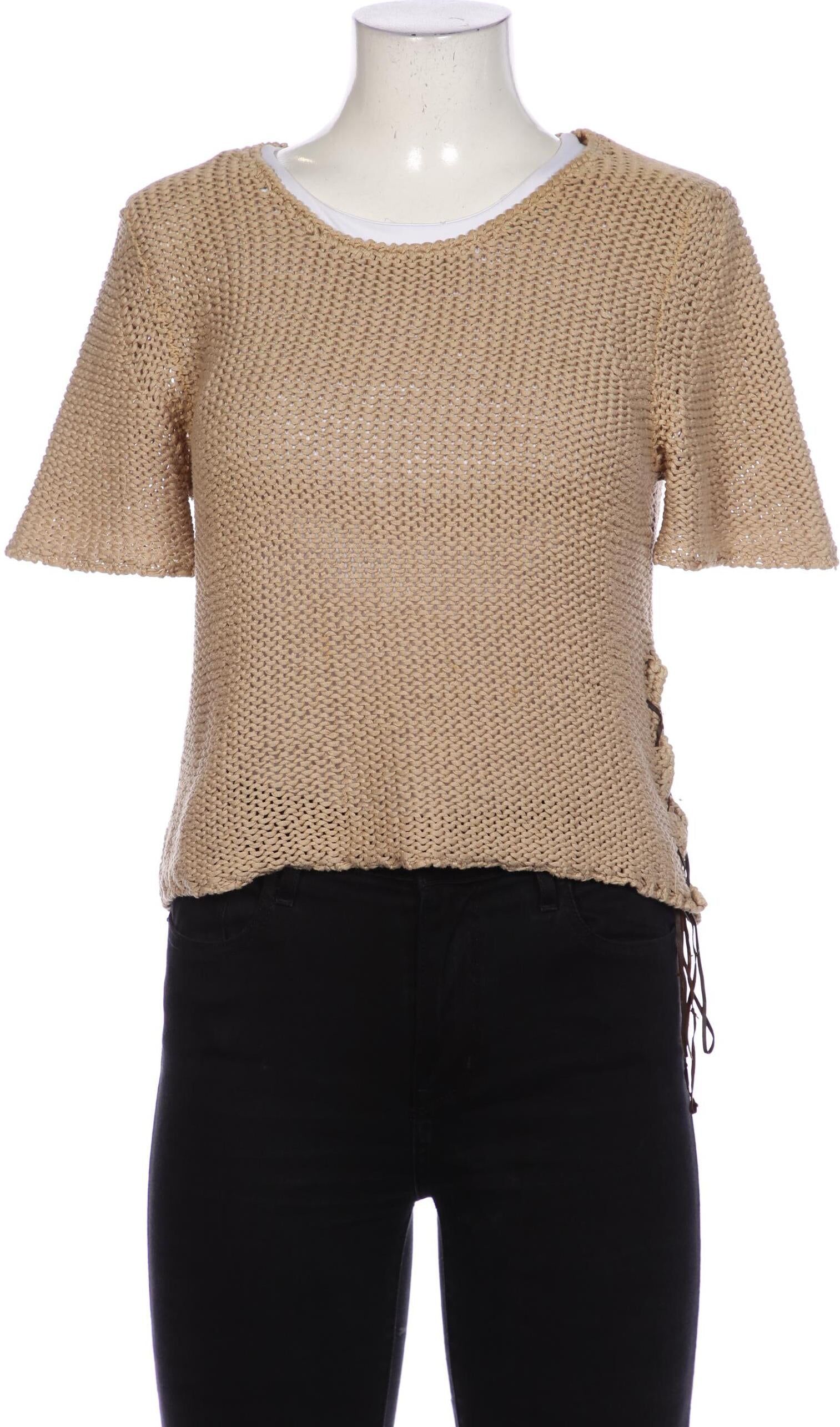 Orwell Damen Pullover, Beige, Gr. L, Baumwolle - Second Hand