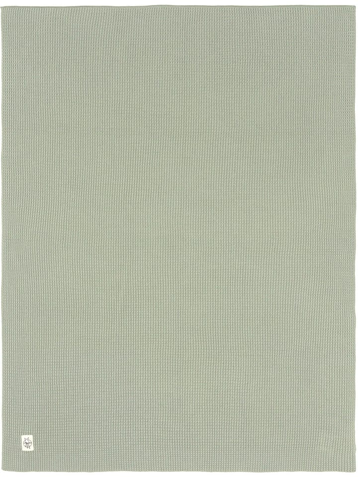 Lässig Strickdecke in Grün - onesize