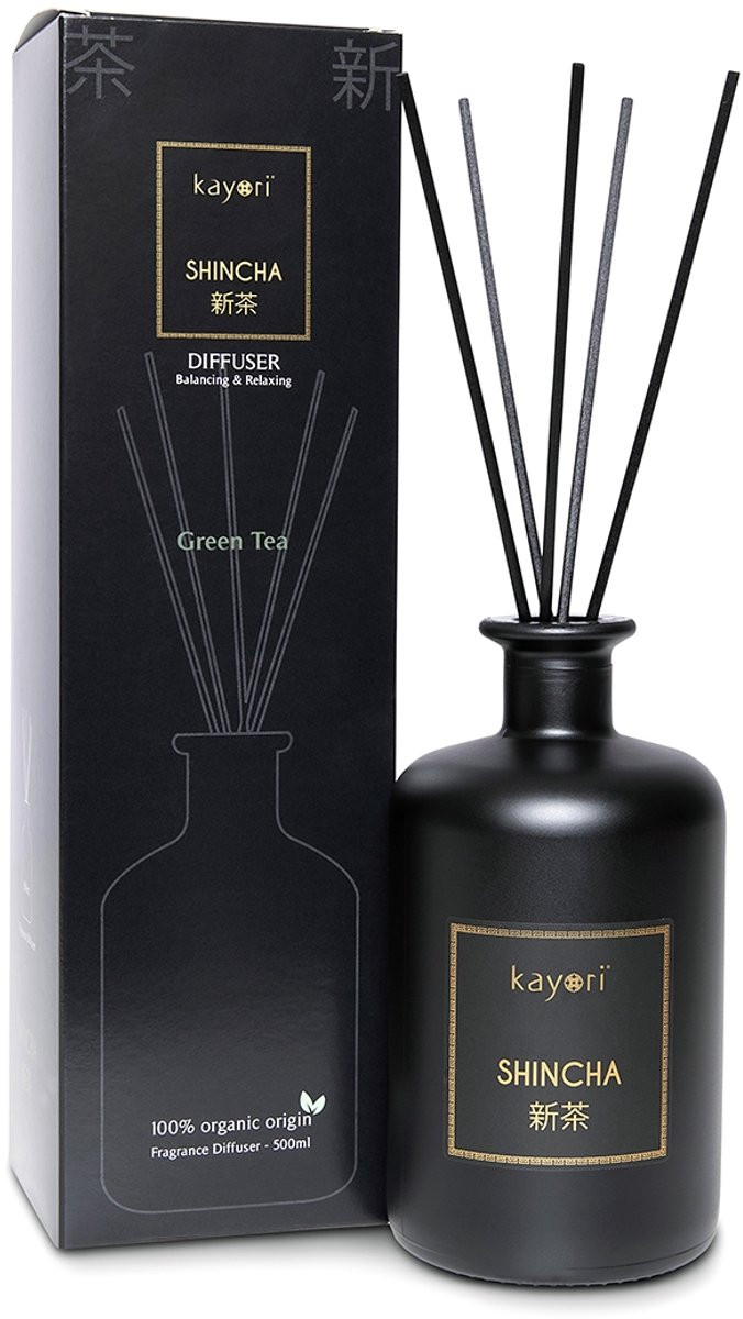 Kayori Shincha Geurstokjes - Fris - 500 ml