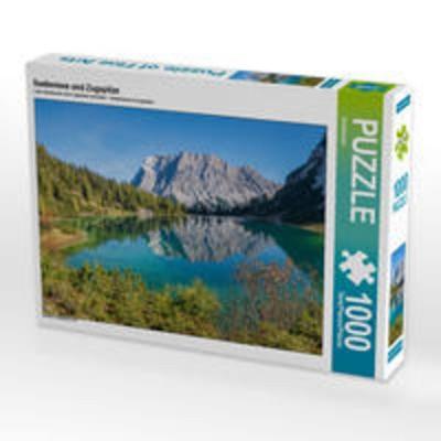 CALVENDO Puzzle Seebensee und Zugspitze 1000 Teile Lege-Größe 64 x 48 cm Foto-Puzzle Bild von SusaZoom