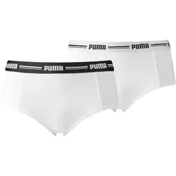 2er Pack PUMA Unterhose Damen white/white XS