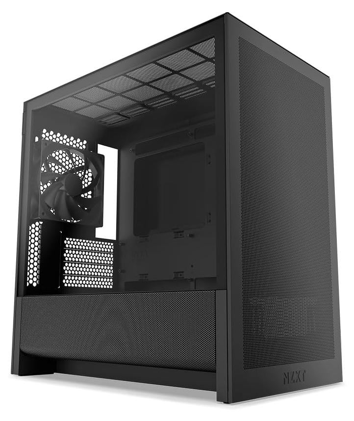 NZXT H3 Flow Micro-ATX computerbehuizing - Zwart