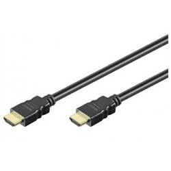 Manhattan HDMI Anschlusskabel HDMI-A Stecker, HDMI-A Stecker 3.00 m Schwarz 323222-CG 4K UHD, Audio Return Channel HDMI-Kabel