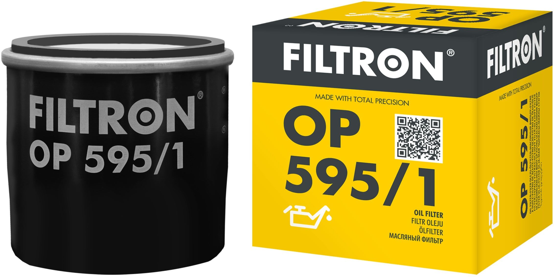 FILTRON OP 595/1 Oil filter
