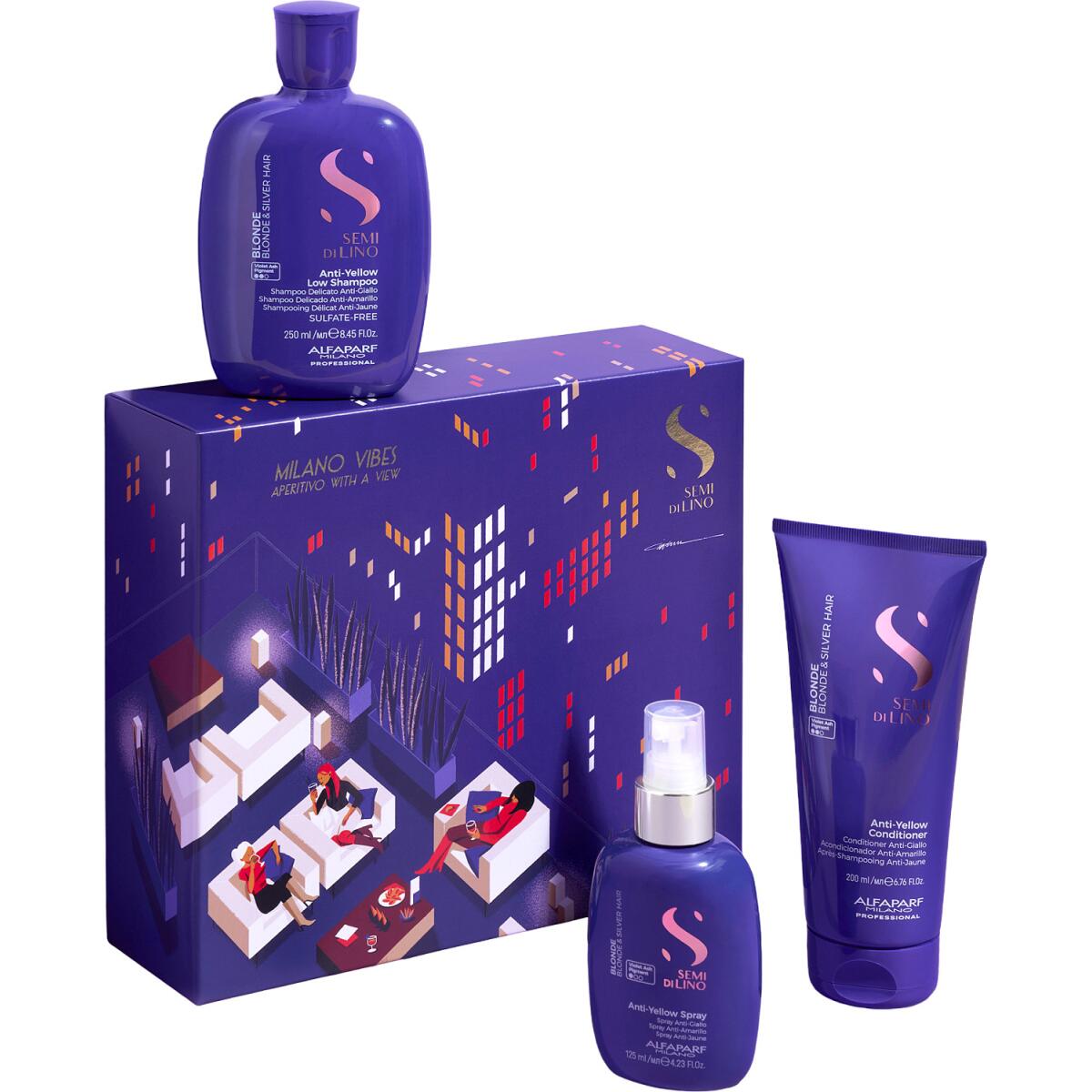 Eino GmbH Alfaparf Milano Semi di Lino Blonde Holiday Kit