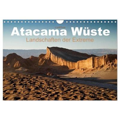 Atacama Wüste - Landschaften der Extreme (Wandkalender 2026 DIN A4 quer), CALVENDO Monatskalender