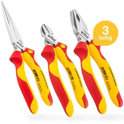wiha Zangen-Set Professional electric 35,30 cm gelb/rot