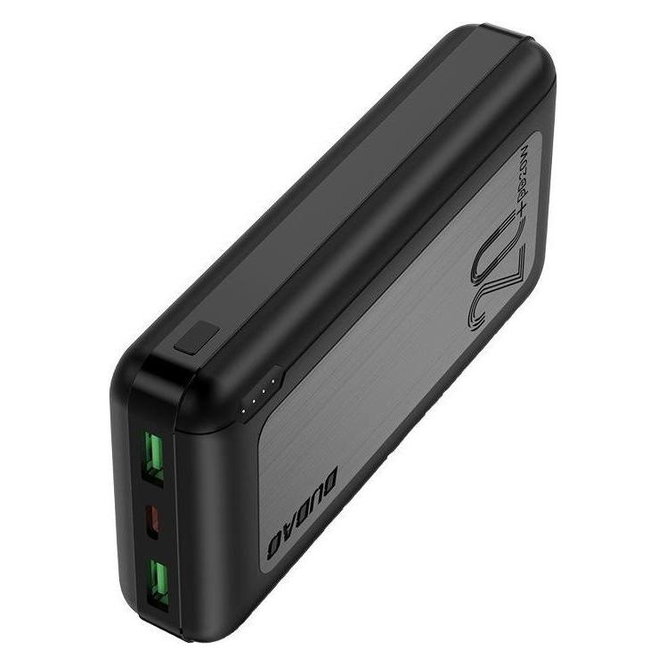 Dudao Externer Akku Power Bank K12PQ+ PD 20W QC 3.0 2xUSB-A (20000 mAh, 20 W, 74 Wh) (K12PQ+ WHITE)