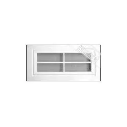 Teckentrup Paneelverglasung Kreuzsprosse für GSW 20 Tore, Sicke, Mittelsicke, ohne Sicke