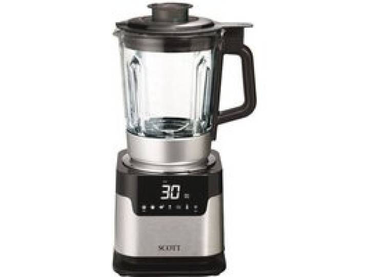 Blender chauffant Gustissimo Georges Blanc - 1.7 L - Multifonctions avec interface tactile et bol en verre