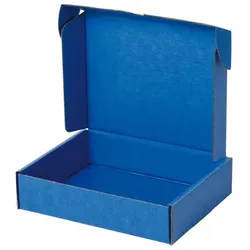 Versandschachtel Safeshield, ESD, 267 x 216 x 64mm, ohne PU-Schaum, - - blau