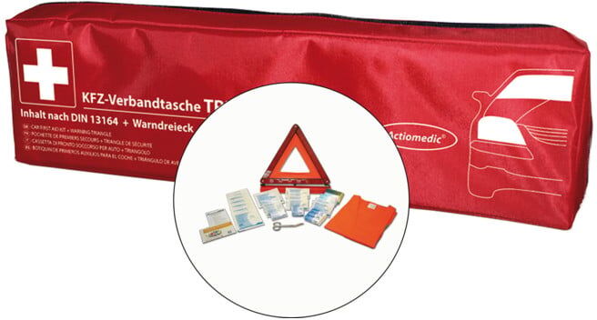 Gramm Medical Actiomedic® Trousse de premiers secours TRIO DIN 13 164 (418.035.16413)