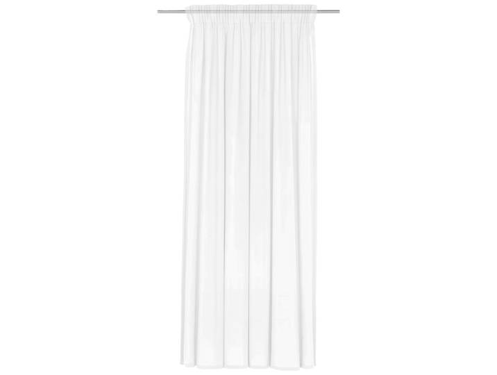 ERWIN M. Transparenter Vorhang Rubin 450x225 cm (BxH); weiß/transparent