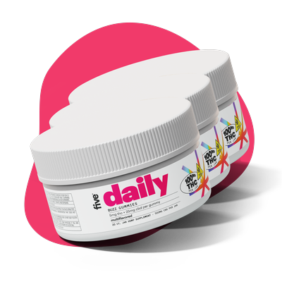 Full Spectrum CBD + THC Gummies (60 Count)
