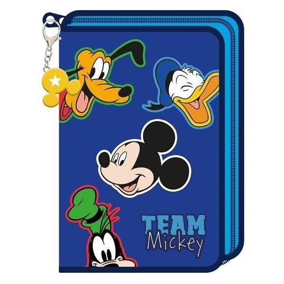Beniamin Federmäppchen Federmäppchen mit einem Fach und Zubehör Mickey (494169)