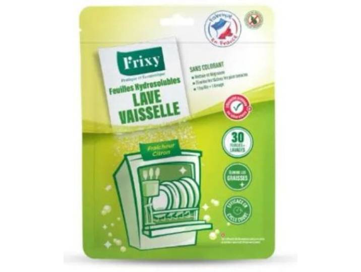 Frixy - Lave Vaisselle Poudre Pour Lave-Vaisselle Hydrosolubles X20