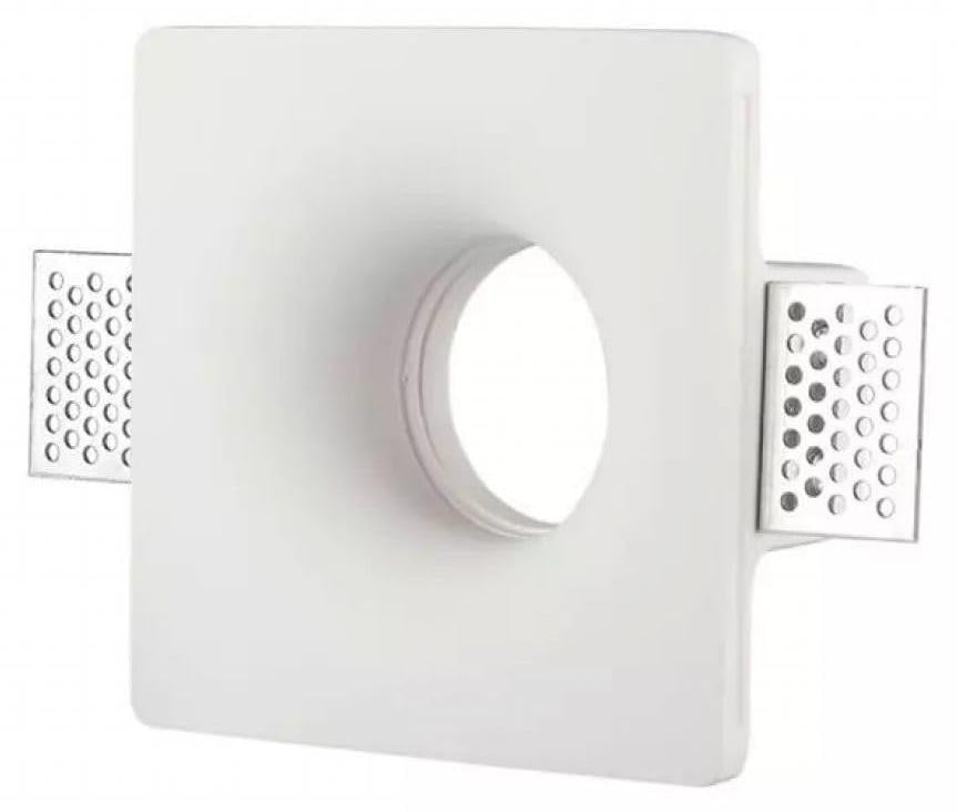 V-TAC LED-inbouwspot GU10 vierkant wit