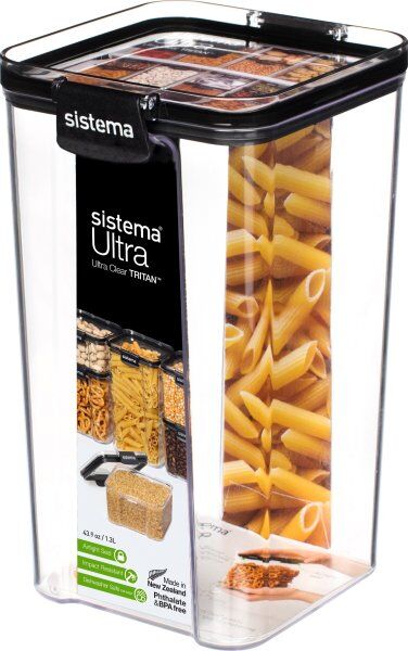 Sistema Tritan Ultra Square Opbevaringsboks, 1,3l