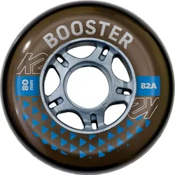 K2 BOOSTER 80 MM 82A 8-WHEEL PACK W ILQ 7 Inliner-Rollen | Gr. Einheitsgröße | grau - grau