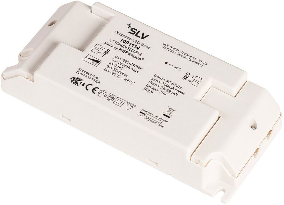 Slv Led Treiber, 700ma, 40w, Dimmbar - Led-Zubehör
