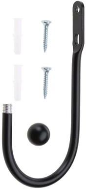 Inspired Finds Wall Mounted Curtain Holdbacks Hook Set For Drapes & Sheers 1pc