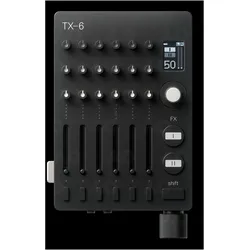 Teenage Engineering TX-6 mixer black (Clubmixer), Mischpult, Schwarz