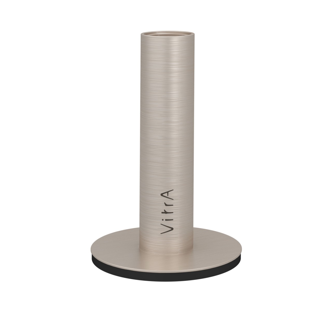 VitrA Origin Zahnbürstenhalter bodenstehend Ø 70 mm Nickel gebürstet,A4489634 A4489634