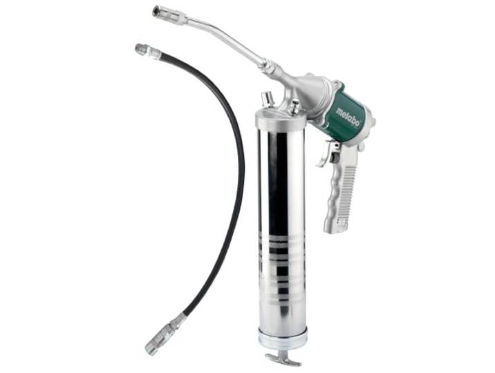 Metabo Perslucht vetpers DFP 400 (601572000) karton, werkdruk: 2-10 bar, luchtbehoefte per slag: 0,4 l, gewicht: 1,55 kg