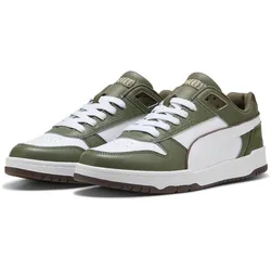 PUMA RBD Game Low-Top Sneaker 50 - loden green/puma white/chocolate 46