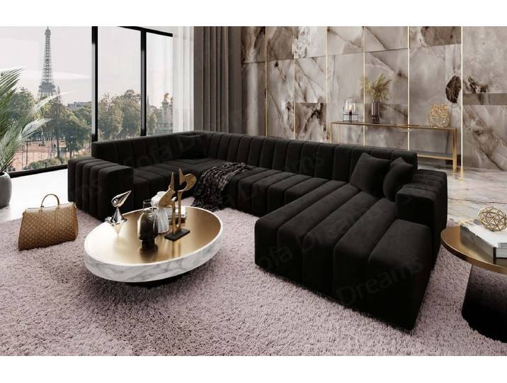 Stoff Wohnlandschaft Gran Canaria U-Form