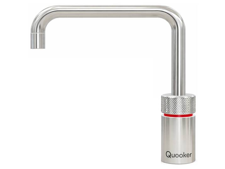 Quooker Nordic Square Kokendwaterkraan Single Tap - Kindveilige Dubbeldruk - Chroom