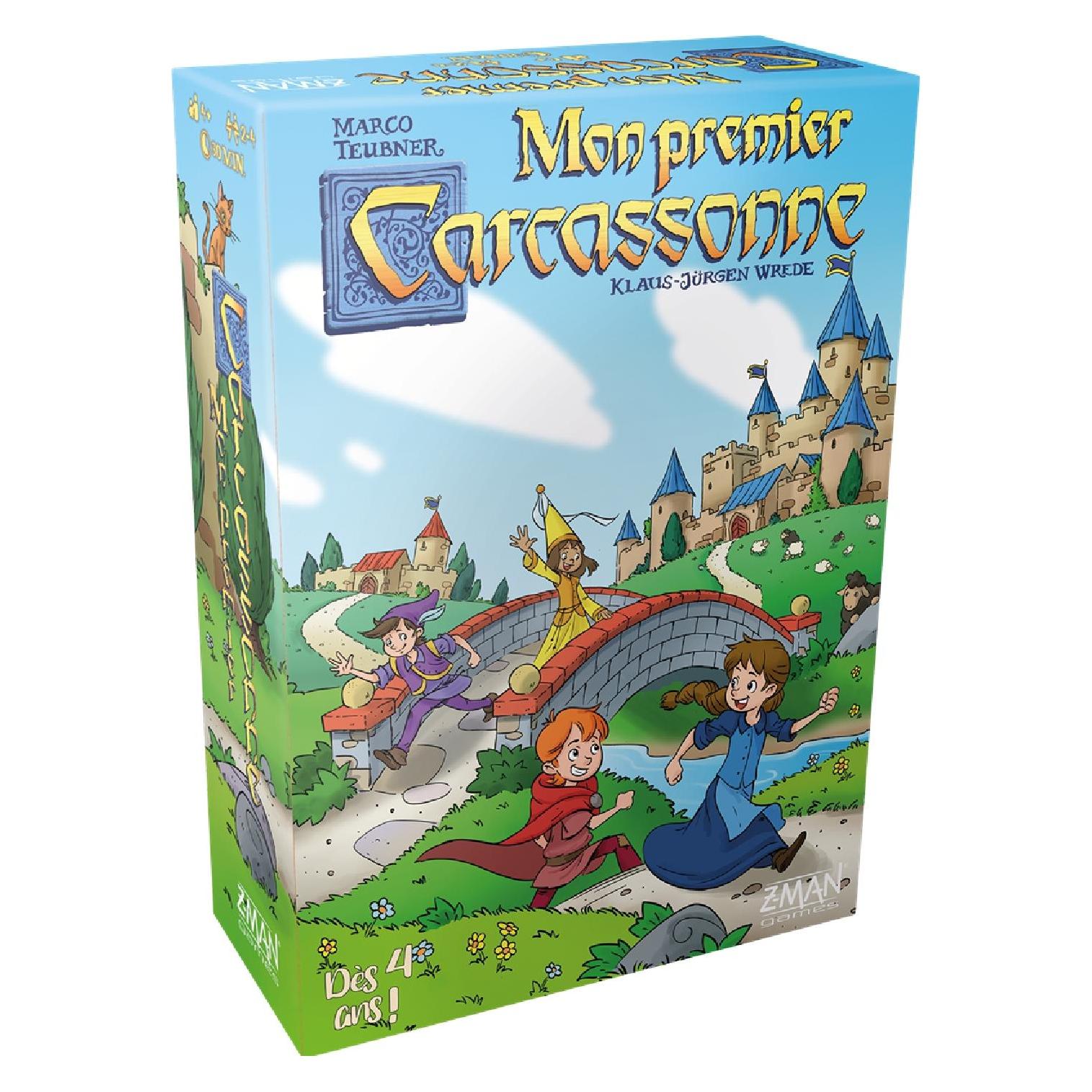 Hans im Glück Mon Premier Carcassonne f (Französisch, 2 - 4 Spieler) (HIGCARJU02FR)