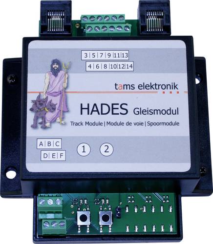 TAMS Elektronik 51-04157-01 Schattenbahnhofsteuerung Zubehör für Hades - Gleismodul