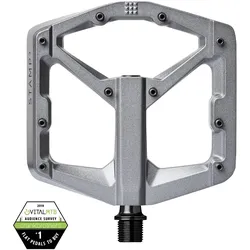 Crankbrothers Stamp 3 Large Magnesium Plattform-Pedal, grey