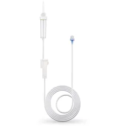 Infusionsgerät Novofusion LL, Schlauch 180 cm, mit Tropfkammer, Rückflusssperre ...