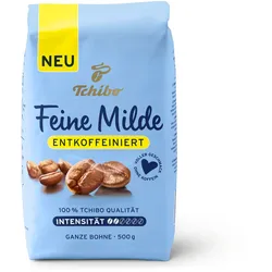 Tchibo - Feine Milde entkoffeiniert - 500 g Ganze Bohne - Intensität: 2/6