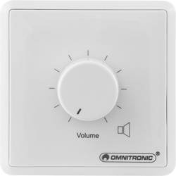 Omnitronic 80711004 Einbau ELA-Lautstärkeregler mono Weiß