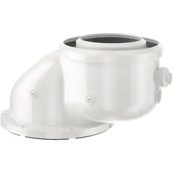 Bosch Home Comfort Thermotechnik GmbH Abgaszubehör FC-CA80 Kessel-Abgasversatzbogen d:80/125 mm, Backofen + Herd Zubehör
