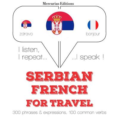 Travel words and phrases in French - JM Gardner, Audio, 9782821139725