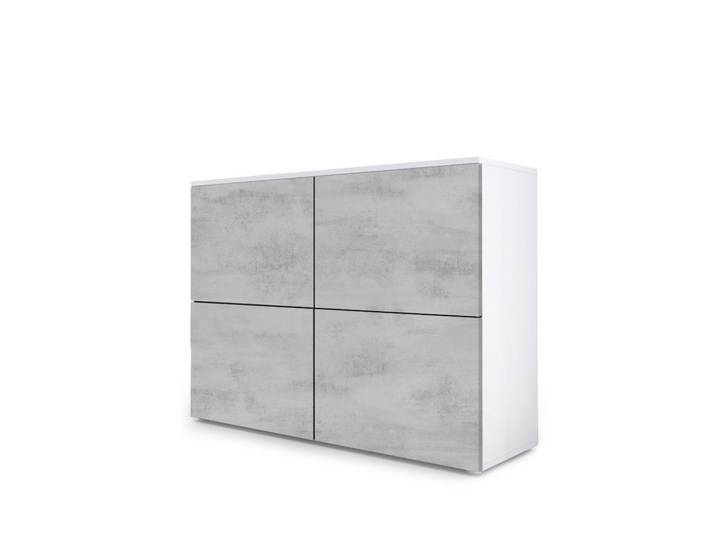 KOMMODE Rova Beton Oxid Optik / Beton Oxid Optik