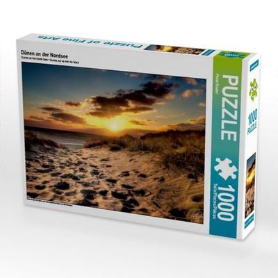 CALVENDO Puzzle Dünen an der Nordsee | 1000 Teile Lege-Größe 64x48cm Foto-Puzzle für glückliche Stunden