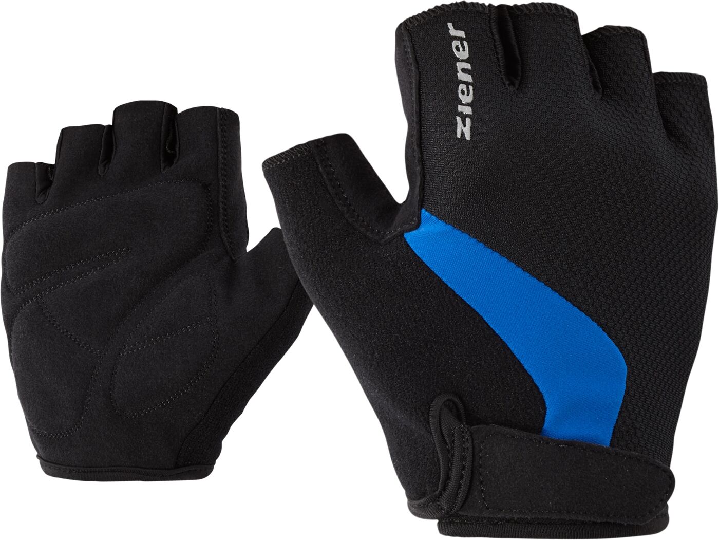 Fahrradhandschuhe ZIENER "CRIDO-Z", Herren, Gr. 9, blau (persian blau), Materialmix, Handschuhe Fahrradhandschuhe persian blau 9