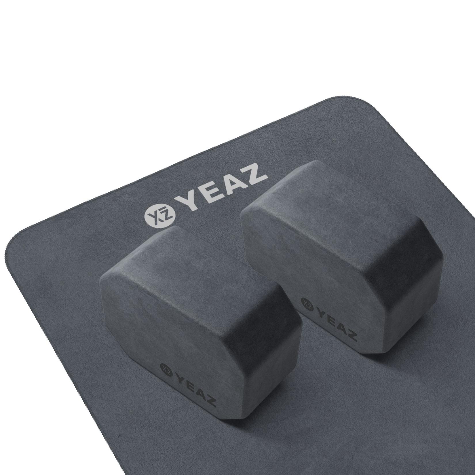 YEAZ Set - Yoga-Blöcke & Handtuch NEXT LEVEL