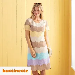 Häkelanleitung – Kleid aus Woll Butt Sonja