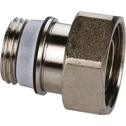 Anschlussverschraubung mit Eurokonus, DN15 1/2'' AG x 5/8'' ÜWM Eurokonus, vernickelt