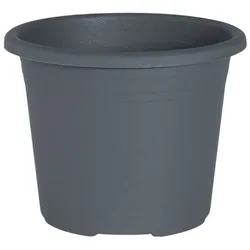 Geli Blumentopf CYLINDRO ca. Ø 50 cm/42 Liter - Anthrazit, robust und pflegeleicht (BONI-42469-026)