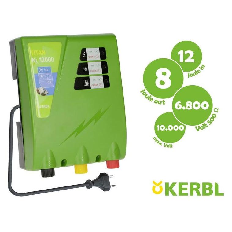 Kerbl TITAN Ni 12000 Weidezaungerät (392542)