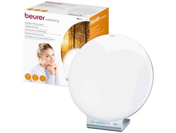 Beurer TL 70 Tageslichtlampe, Kunststoff, Tageslichtsimulation zur Steigerung des Wohlbefindens an dunklen Tagen, 1 Stück (1er Pack)