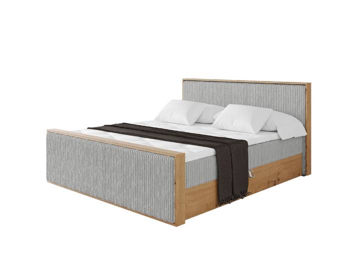 Boxbett LOLLI9-Z 140x200 cm Grau - Tilia 86